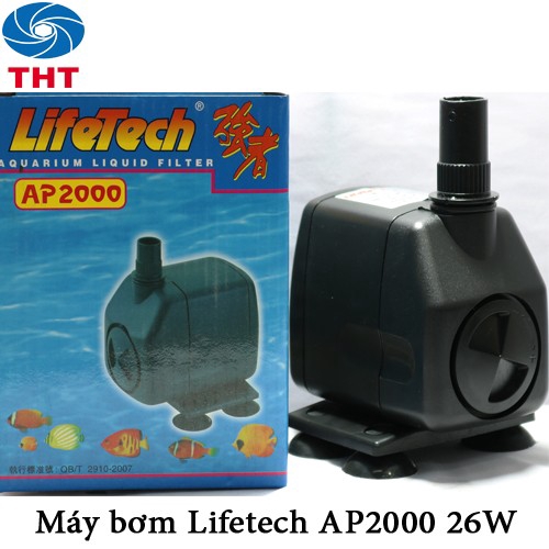 Máy bơm hồ cá LifeTech AP 2000 cho hồ cá cảnh