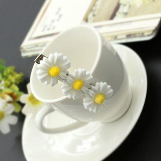 Set 2 kẹp tóc hoa cúc họa mi
