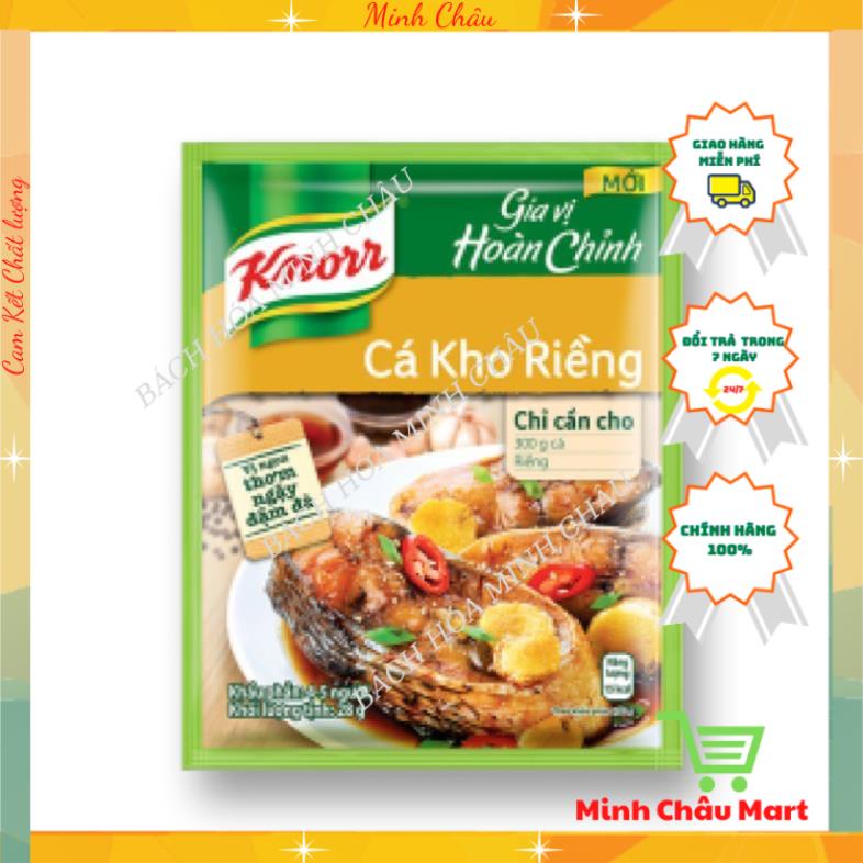 Gia Vị Hoàn Chỉnh Knorr Cá Kho Riềng 28G