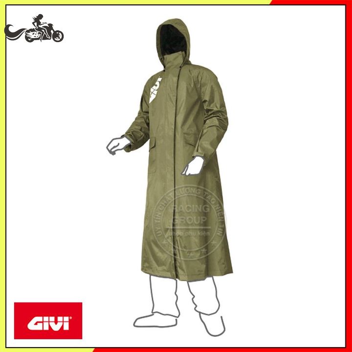 Áo Mưa G-COAT GCO01.AX Hàng Chính Hãng GIVI Bảo Hành Nhiều Màu