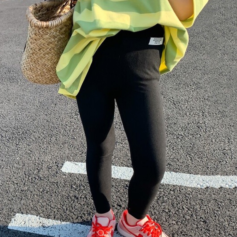 Quần Legging Lửng Chất Liệu Cotton Mỏng Màu Sắc Kẹo Ngọt Thời Trang Mùa Hè Hàn Quốc Cho Bé Gái