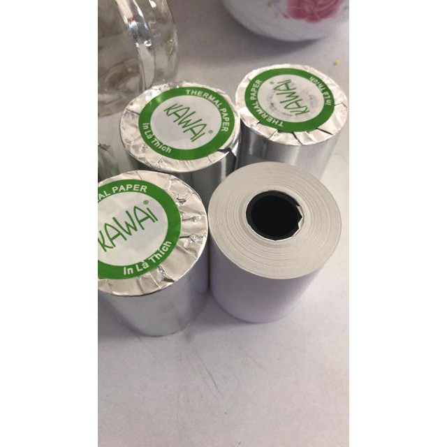 Giấy in nhiệt K57 x 38mm thùng 100 cuộn