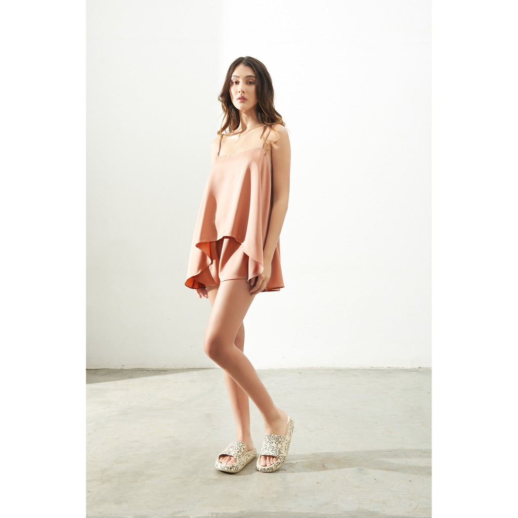 Bộ đồ ngủ lụa BNK14 Hồng Rose Charis | BigBuy360 - bigbuy360.vn