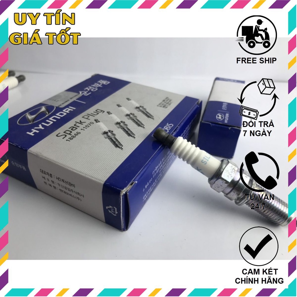✅GIÁ TỐT✅Bugi Iridium NGK Dùng Cho Xe I10, Morning, Accent, Rio, Avante, Elantra, K3, Cerato, Forte, Soul Mã 18846-11070