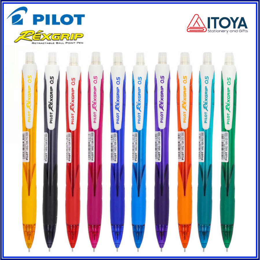 Bút chì bấm Pilot Rexgrip HRG-10R, 0.5mm