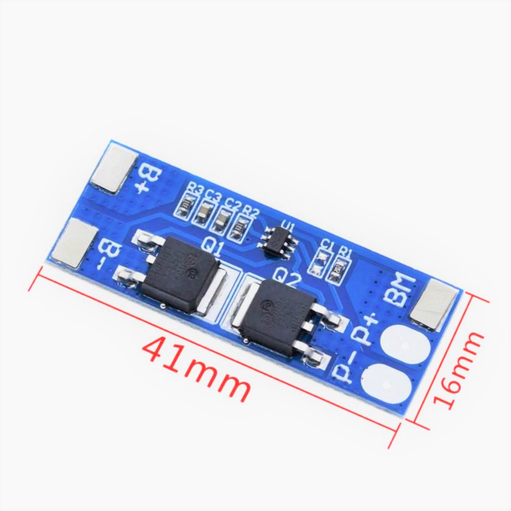 Mạch 2S 20A / 12A. Mạch bảo vệ sạc xả pin lion 18650 2S 8.4V Xả cao dùng đóng pin cho đèn, máy khoan...