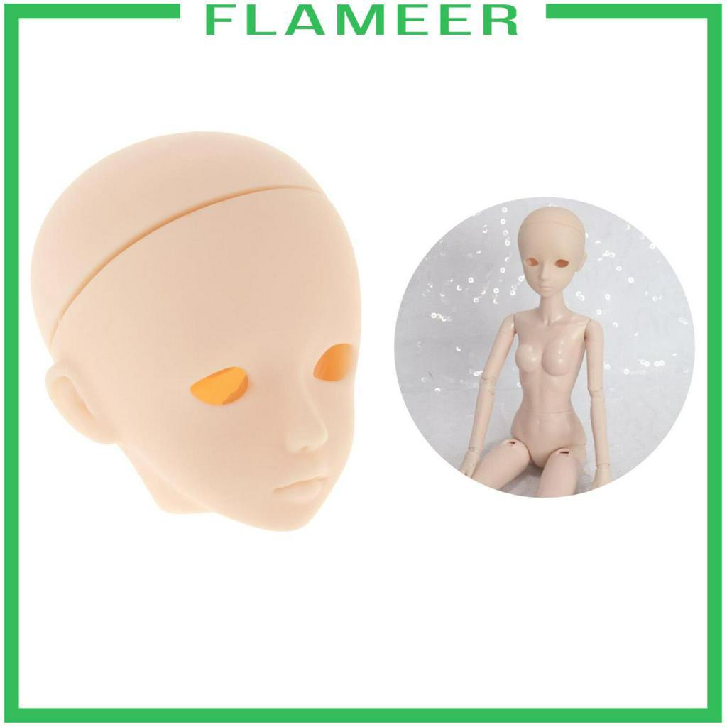 Đầu Búp Bê Bằng Nhựa Tỉ Lệ 1: 6 Chất Lượng Cao