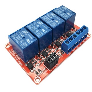 Module Relay 12VDC 4 Kênh H/L cao cấp