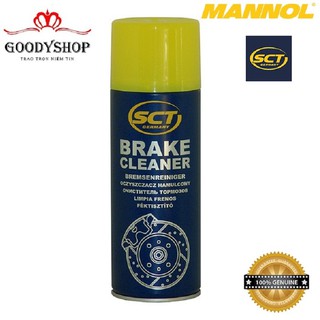 < Cao Cấp>Chai Vệ Sinh Hệ Thống Phanh Xe 2 Bánh, 4 Bánh MANNOL 969251 – 450ML SCT-Brake Cleaner – Hàng Đức GOODYSHOP