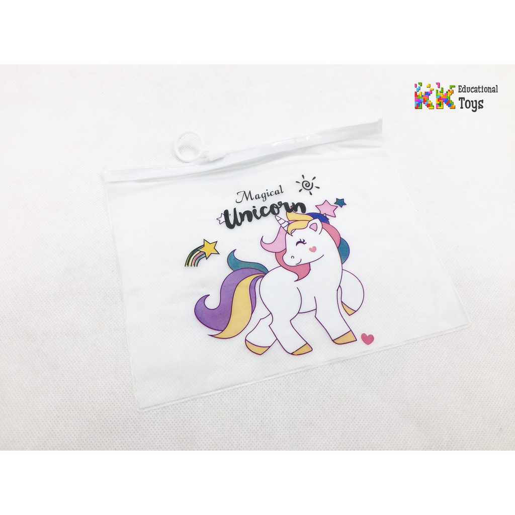 Túi zip đựng bút hình ngựa pony ngộ nghĩnh - KKstore