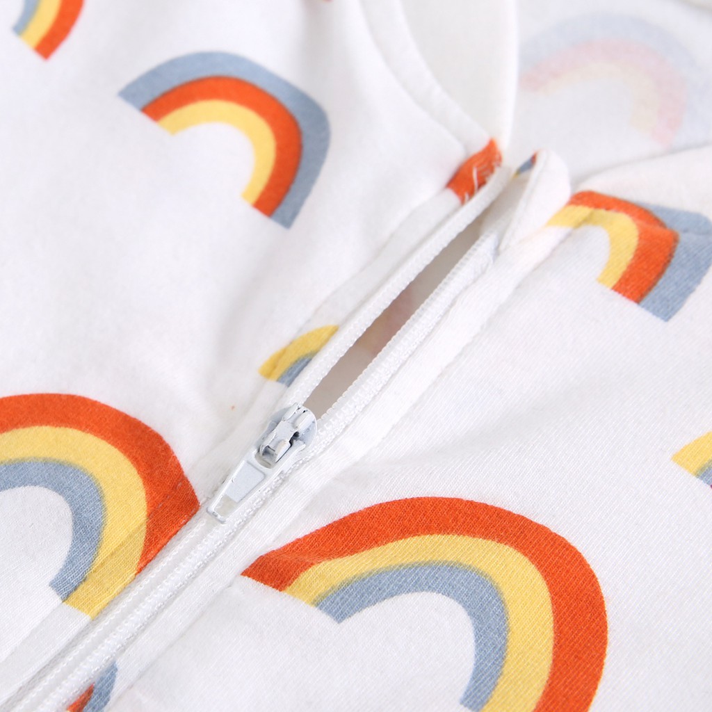 Áo Liền Thân Sanlutoz Bằng Cotton In Họa Tiết Hoạt Hình Cho Bé Sơ Sinh