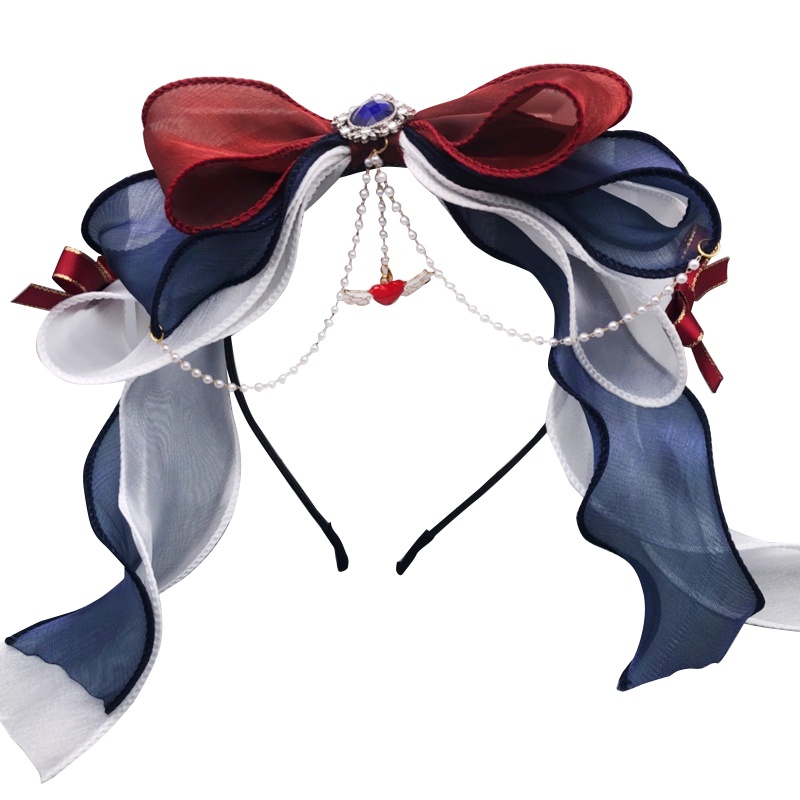 Băng Đô Ren Xếp Ly Thanh Lịch Nhiều Kiểu Dáng Phong Cách Lolita