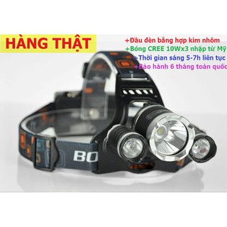ĐÈN PIN SIÊU SÁNG ĐỘI ĐẦU LED T6