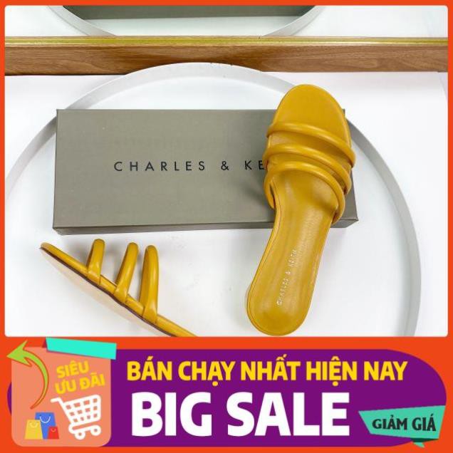 HOT XK(ẢNH THẬT) Dép Lê Cnk 3 Quai Tròn gót 2p Da Mềm Êm Hàng Xuất Dư Fullbox Cao Cấp . . ĐẸP ' #