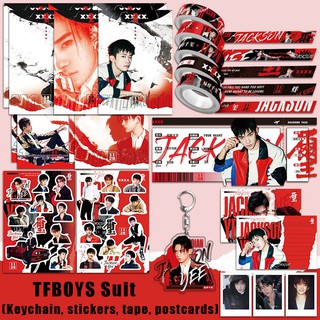 TFBOYS Cuộn Băng Keo Giấy In Hình Nhóm Nhạc Tfboys Độc Đáo