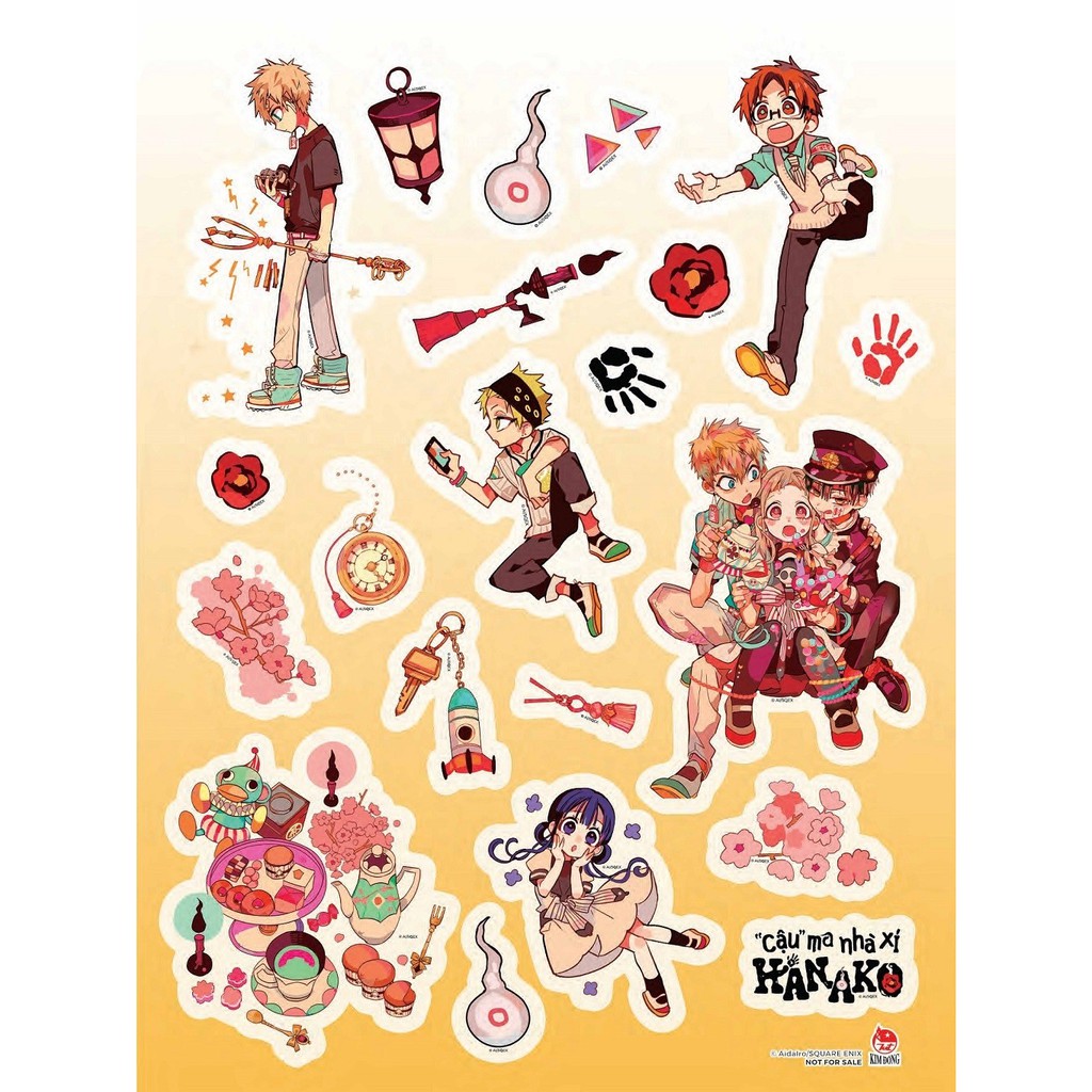Sách - "Cậu" Ma Nhà Xí Hanako - Tập 5 - Tặng Kèm Sticker | BigBuy360 - bigbuy360.vn