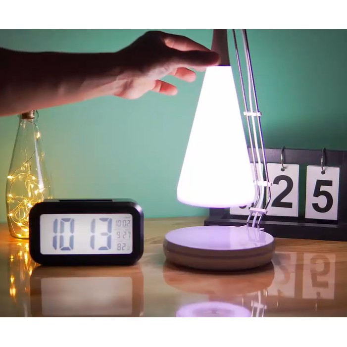 Đèn bàn cảm ứng 3 trong 1 Music Lamp: Đèn, Loa Bluetooth, Sạc không dây