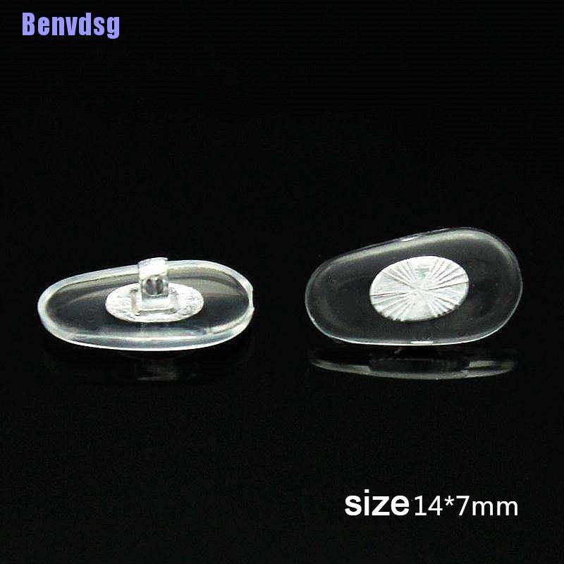 Set 10 miếng đệm mũi kính mắt bằng silicone chất lượng cao