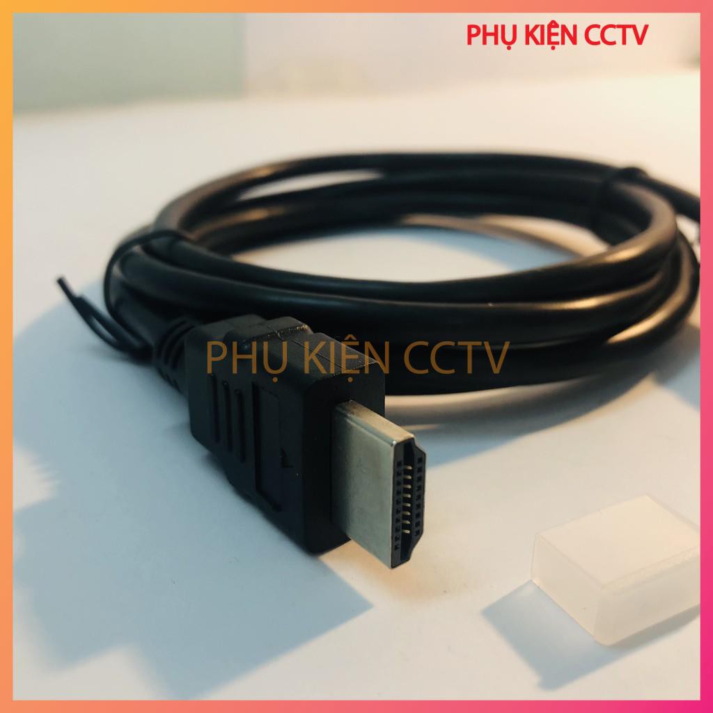 Dây HDMI tròn 1.5m chuẩn hình ảnh 2K dùng cho camera máy tính