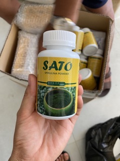 tảo xoắn sato dạng bột