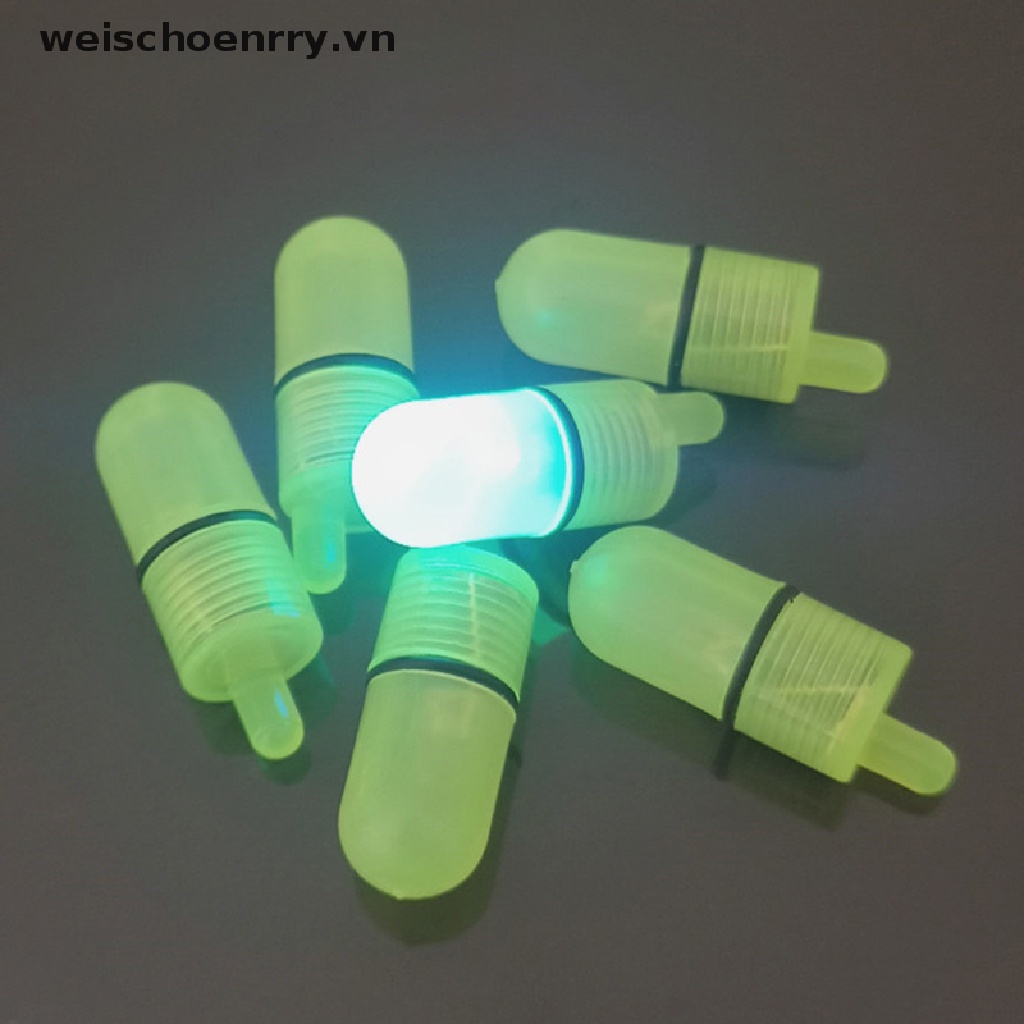 Set 5 Chuông Báo Cá Cắn Câu Có Đèn LED Gắn Cần Câu Tiện Dụng