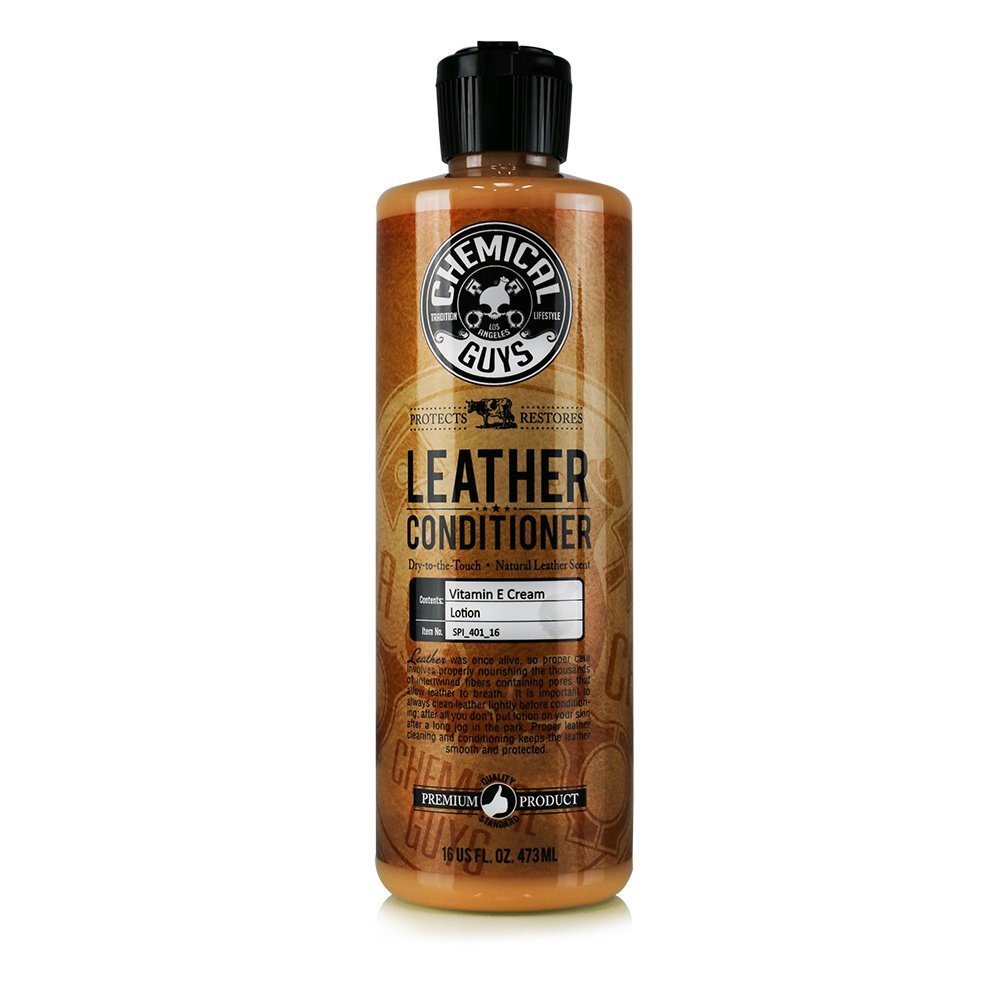 DUNG DỊCH DƯỠNG VÀ PHỤC HỒI BỀ MẶT DA CHEMICAL GUYS LEATHER CONDITIONER 473ML ducthanhauto