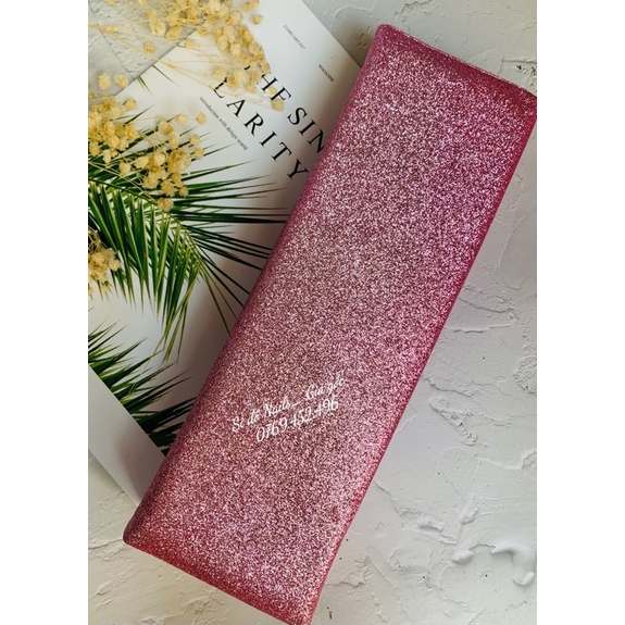 Gối kê tay làm nail da mềm Dior - Chanel - Nhũ vàng,Nhũ bạc