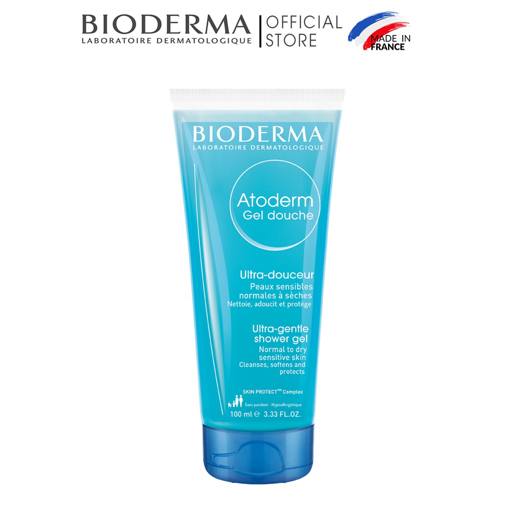 Gel làm sạch dịu nhẹ cho da khô nhạy cảm Bioderma Atoderm Gel Douche - 100ml