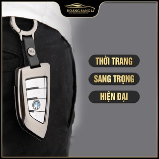 ốp chìa khóa bmw, bảo vệ chìa khoá bmw Chất liệu metal cao cấp - tặng kèm móc treo, tua vít tháo lắp