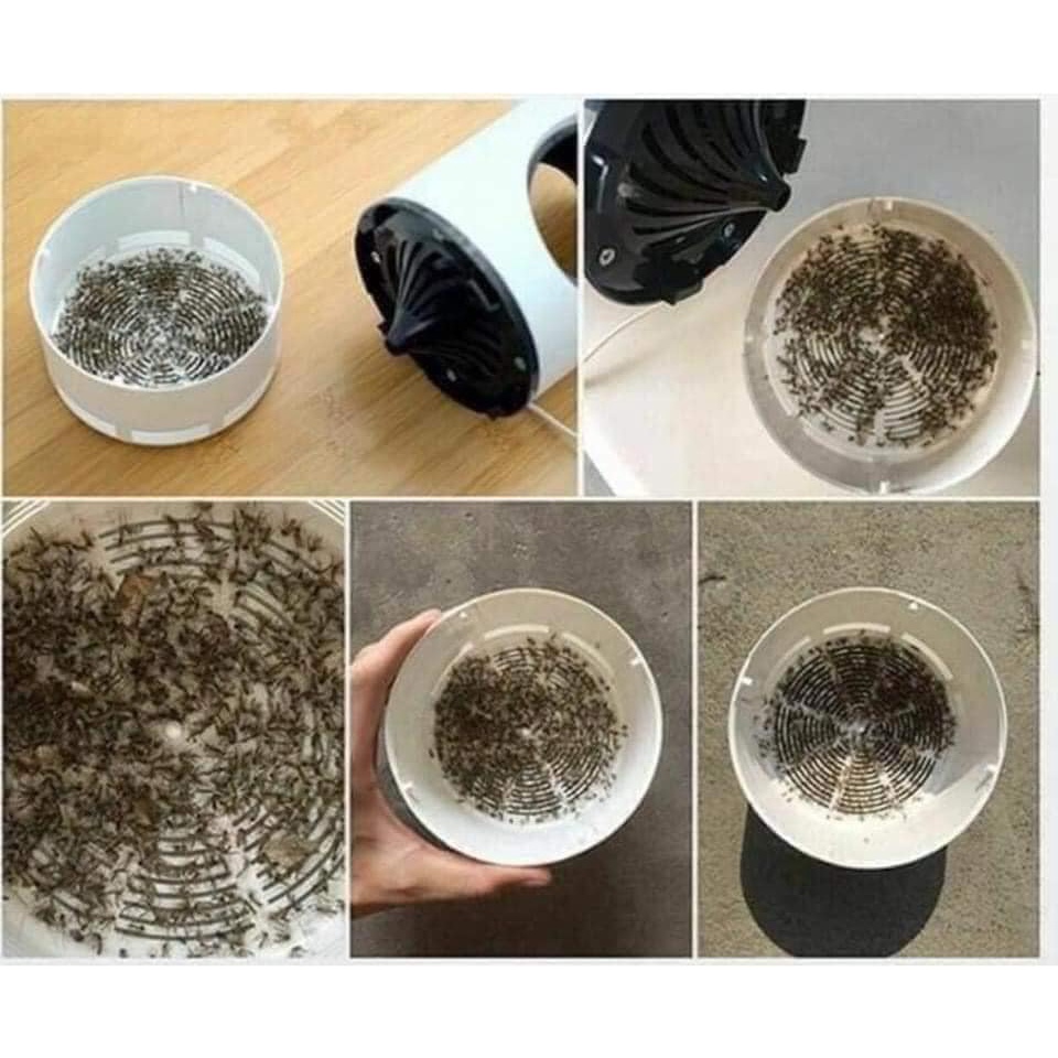 Máy Bắt Muỗi Và Côn Trùng Thông Minh Mosquito Lamp Công Nghệ Đèn LED Dùng Nguồn USB