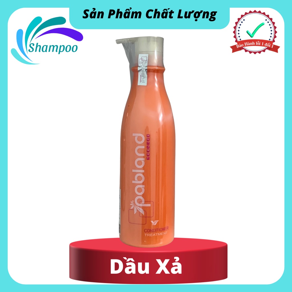 Cặp dầu gội PABLAND phục hồi mềm mượt dầu gội collagen giảm rụng tóc 750ml