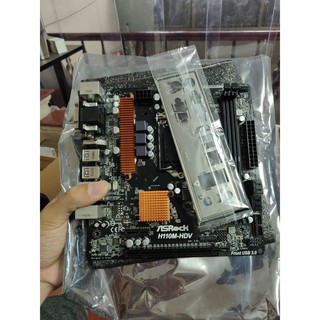 Mainboard Asrock H110M-HDV - H110M-DVS - Bảo Hành Chính Hãng - Có Thể Mod Bios Để Chạy CPU Intel Đời 8 Đời 9 95