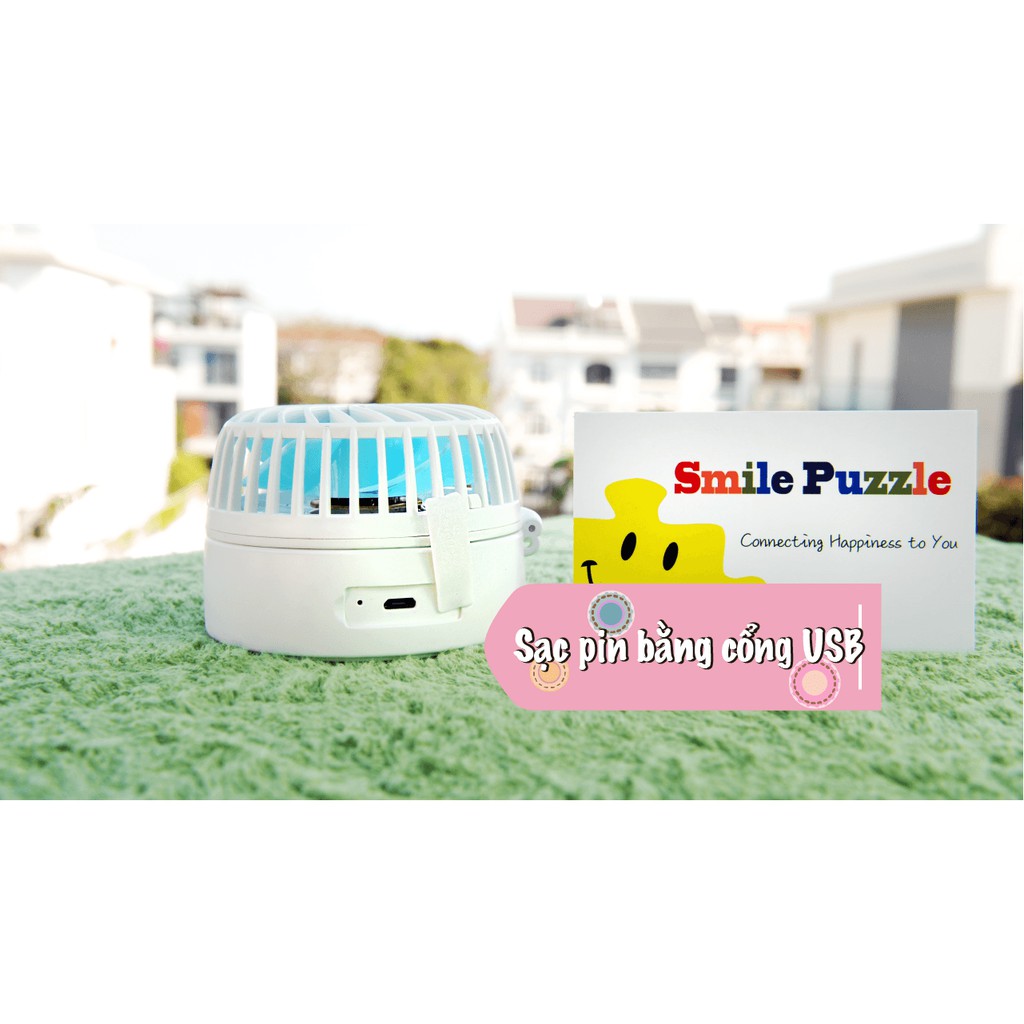 Quạt mini cầm tay đa chức năng Buddy Cooler cao cấp TẶNG KÈM 2 MẶT NẠ  HÀN QUỐC BẤT KÌ | BigBuy360 - bigbuy360.vn