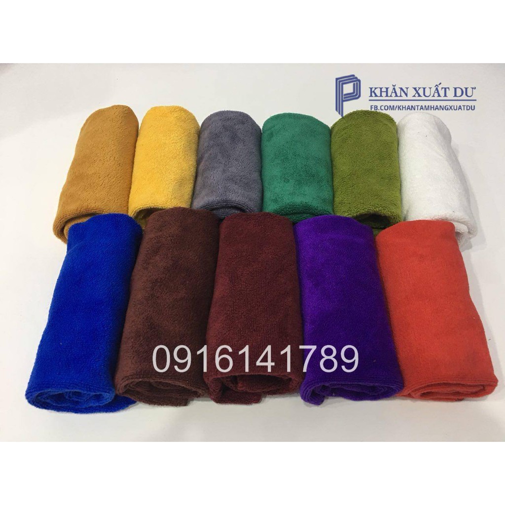 Combo 30 KHĂN GỘI ĐẦU, QUẤN ĐẦU SPA KT 35*75cm