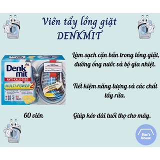 Viên tẩy lồng giặt DENKMIT Đức