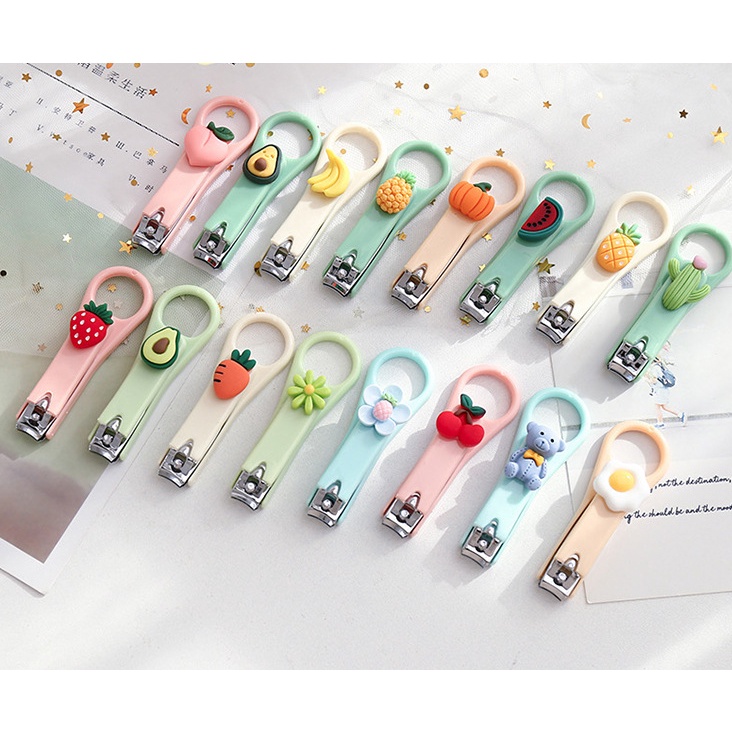 Bấm Cắt Móng Tay Hình Dễ Thương - Có Lỗ Treo Móc Tiện Lợi