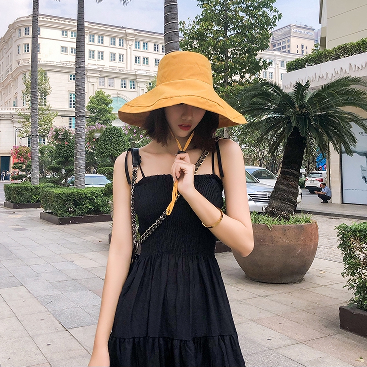 Mũ chống nắng cho phụ nữ UV Thiết kế vành rộng