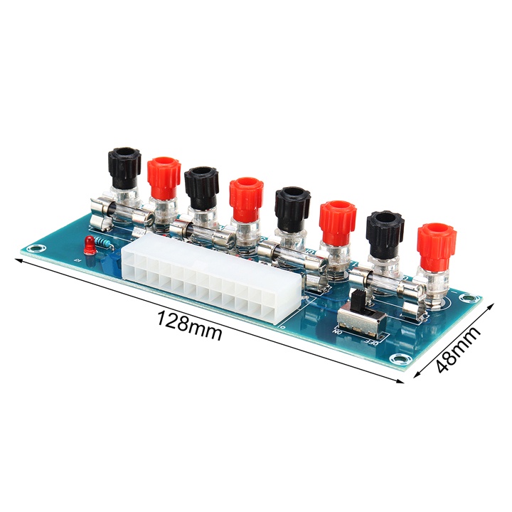 Mạch Chuyển Đổi Nguồn Máy Tính ATX 24 Pin Ra 3V3-5V-12VDC XH-M229 Chế Nguồn Đa Năng