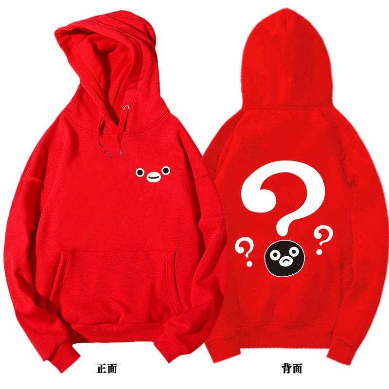 Áo Hoodie Nhung Mỏng In Hoạ Tiết Hoạt Hình Suica / Chim Cánh Cụt / Dưa Hấu Dành Cho Nam Và Nữ | BigBuy360 - bigbuy360.vn