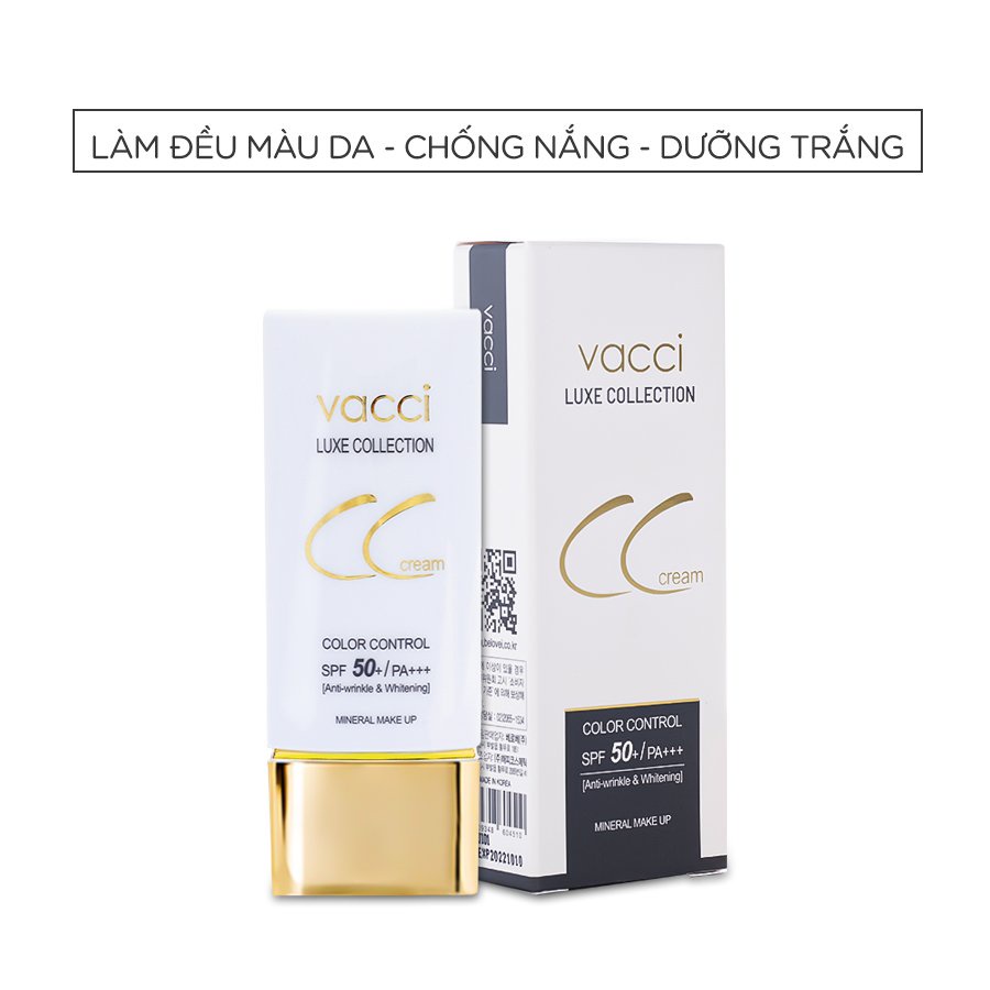 KEM PHẤN NỀN THẾ HỆ MỚI DƯỠNG TRẮNG DA ĐA CHỨC NĂNG - CC CREAM SPF50+/PA+++