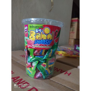LỌ KẸO CAO SU TRÁI CÂY BIGBABOL HỘP 70 VIÊN