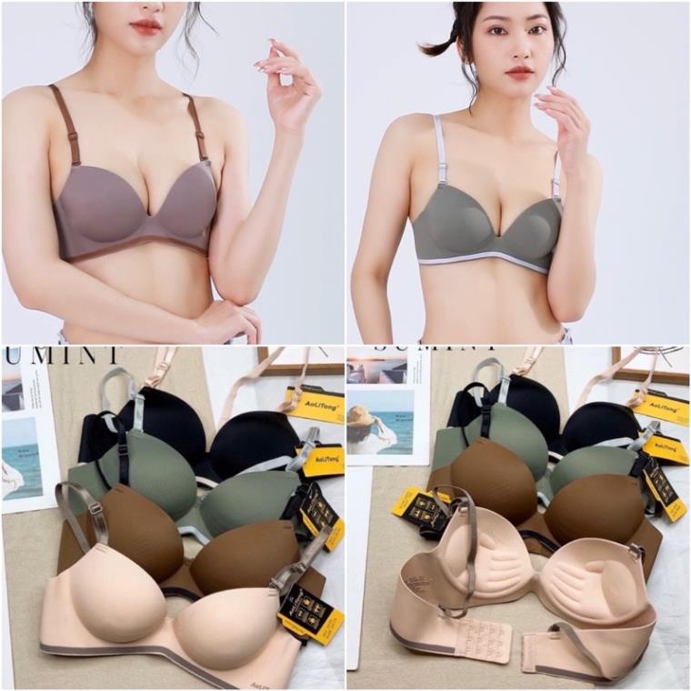 ❤️ Áo Lót Nữ Myna Su Dúc Aolitong Không Gọng Nâng Đẩy Ngực 2030 ❤️