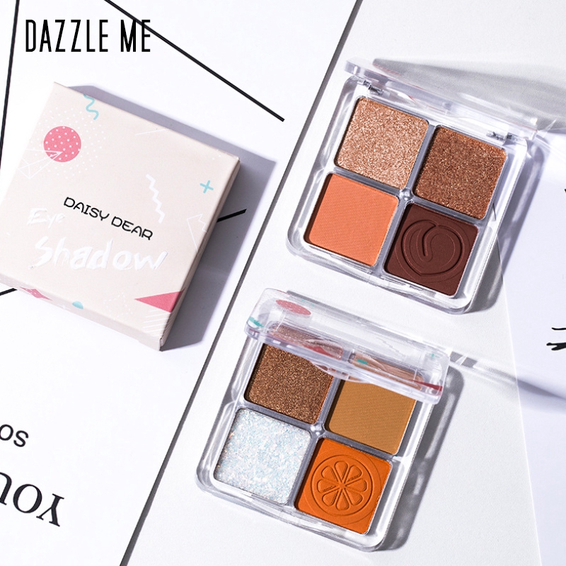 Bảng phấn mắt Dazzle Me 4.8g bốn màu lâu trôi chống thấm nước