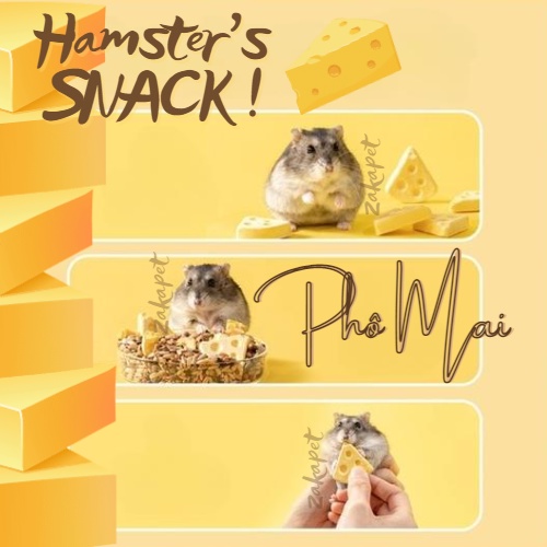 Phô mai đá mài răng hamster