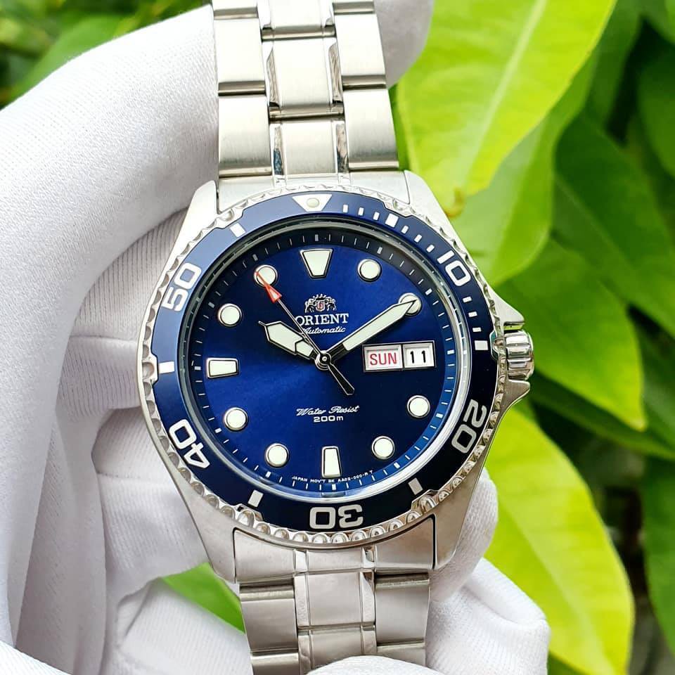 Đồng hồ nam ♥️FREESHIP♥️ Orient  Ray 2 blue FAA02005D9 chính hãng