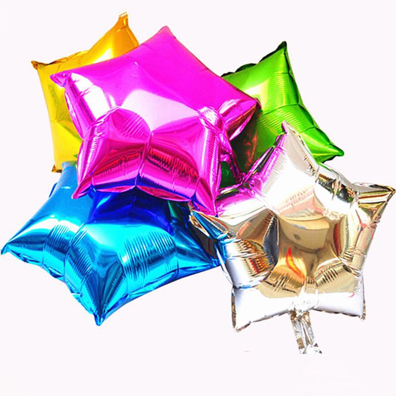 Bong bóng kiếng ngôi sao 20cm nhỏ Star Foil balloon 10'