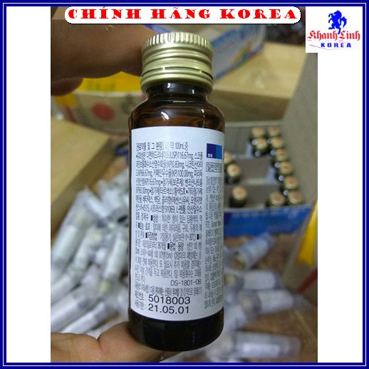 Nước chống tầu xe hàn quốc, hộp 30 chai - Nước uống đi tàu xe chính hãng - khanhlinhkorea