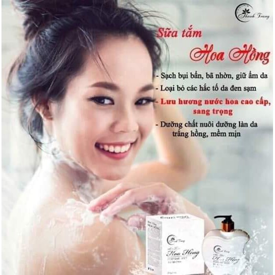 Sữa tắm hương nước hoa cao cấp Hoa Hồng Thanh Trang