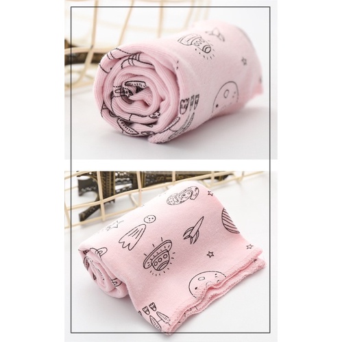 Khăn ống cotton hoạ tiết quàng cổ giữ ấm cho bé trai bé gái