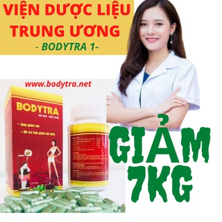 [Viện Dược Liệu] Giảm Cân An Toàn Bodytra Giảm 5-7Kg Sau 1 Liệu Trình - Không Tăng Lại - Tặng 30 Viên Giữ Dáng